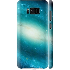 Чохол на Samsung Galaxy S8 Plus Блакитна галактика 177m-817