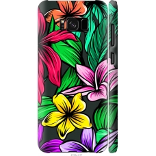 Чохол на Samsung Galaxy S8 Plus Тропічні квіти 1 4753m-817