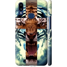 Чохол на Samsung Galaxy A10s A107F Злий тигр 866m-1776