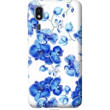 Чохол на Samsung Galaxy A2 Core A260F Блакитні орхідеї 4406u-1683