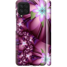 Чохол на Samsung Galaxy M22 M225F Квіткова мозаїка 1961m-2551