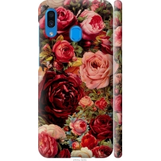 Чохол на Samsung Galaxy A20 2019 A205F Квітучі троянди 2701m-1761