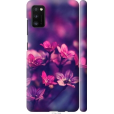 Чохол на Samsung Galaxy A41 A415F Пурпурні квіти 2719m-1886
