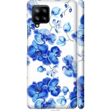 Чохол на Samsung Galaxy A42 A426B Блакитні орхідеї 4406m-2098