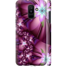 Чохол на Samsung Galaxy A6 Plus 2018 Квіткова мозаїка 1961m-1495