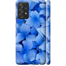 Чохол на Samsung Galaxy A72 A725F Сині квіти 526m-2247