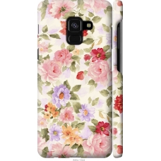 Чохол на Samsung Galaxy A8 2018 A530F Квіткові шпалери 820m-1344