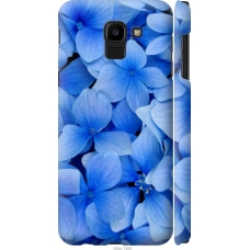 Чохол на Samsung Galaxy J6 2018 Сині квіти 526m-1486