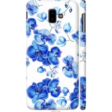 Чохол на Samsung Galaxy J6 Plus 2018 Блакитні орхідеї 4406m-1586
