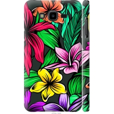 Чохол на Samsung Galaxy J7 Neo J701F Тропічні квіти 1 4753m-1402
