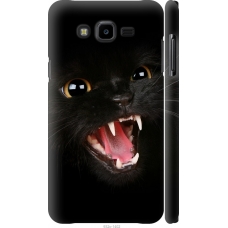 Чохол на Samsung Galaxy J7 Neo J701F Чорна кішка 932m-1402