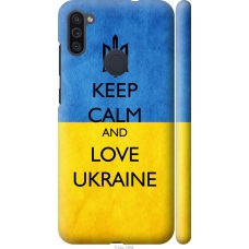 Чохол на Samsung Galaxy M11 M115F Keep calm and love Ukraine v2 1114m-1905