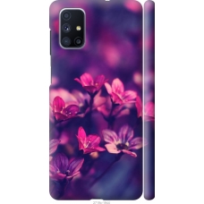 Чохол на Samsung Galaxy M51 M515F Пурпурні квіти 2719m-1944