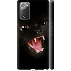 Чохол на Samsung Galaxy Note 20 Чорна кішка 932m-2036