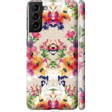 Чохол на Samsung Galaxy S21 Plus Квітковий візерунок 1083m-2115