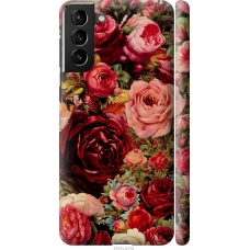 Чохол на Samsung Galaxy S21 Plus Квітучі троянди 2701m-2115