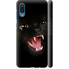 Чохол на Samsung Galaxy A02 A022G Чорна кішка 932m-2260
