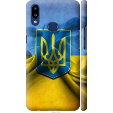 Чохол на Samsung Galaxy A10s A107F Прапор та герб України 375m-1776
