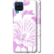 Чохол на Samsung Galaxy A12 A125F Рожевий бутон. Квітка. Pink Flower Bloom 4765m-2201