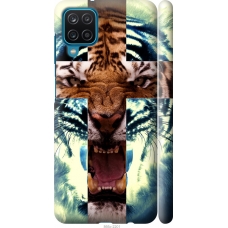 Чохол на Samsung Galaxy M12 M127F Злий тигр 866m-2360