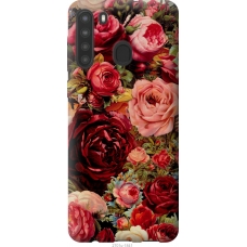 Чохол на Samsung Galaxy A21 Квітучі троянди 2701u-1841