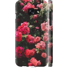 Чохол на Samsung Galaxy A3 (2017) Кущ з трояндами 2729m-443