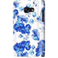 Чохол на Samsung Galaxy A3 (2017) Блакитні орхідеї 4406m-443