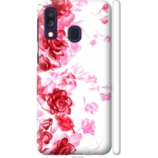 Чохол на Samsung Galaxy A40 2019 A405F Намальовані троянди 724m-1672
