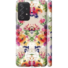 Чохол на Samsung Galaxy A52 Квітковий візерунок 1083m-2251
