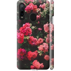 Чохол на Samsung Galaxy A8S Кущ з трояндами 2729m-1636