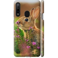 Чохол на Samsung Galaxy A8S Кролик і квіти 3019m-1636