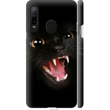 Чохол на Samsung Galaxy A8S Чорна кішка 932m-1636