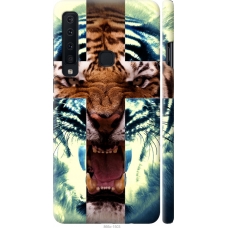 Чохол на Samsung Galaxy A9 (2018) Злий тигр 866m-1503