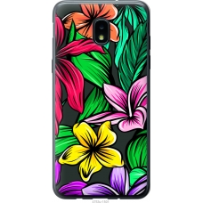 Чохол на Samsung Galaxy J3 2018 Тропічні квіти 1 4753u-1501
