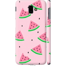 Чохол на Samsung Galaxy J6 Plus 2018 Рожевий кавун 4314m-1586
