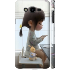 Чохол на Samsung Galaxy J7 Neo J701F Мила дівчинка з зайчиком 4039m-1402