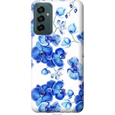Чохол на Samsung Galaxy M13 M135 Блакитні орхідеї 4406u-2765