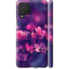 Чохол на Samsung Galaxy M62 Пурпурні квіти 2719m-2263