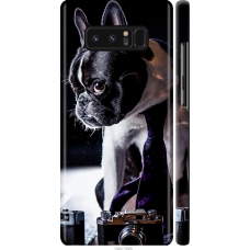 Чохол на Samsung Galaxy Note 8 Бульдог-фотограф 142m-1020