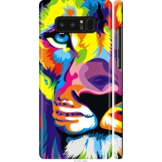 Чохол на Samsung Galaxy Note 8 Різнобарвний лев 2713m-1020