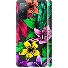 Чохол на Samsung Galaxy S20 FE G780F Тропічні квіти 1 4753m-2075