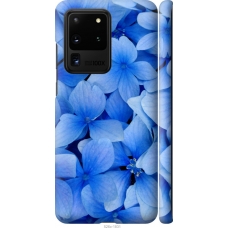 Чохол на Samsung Galaxy S20 Ultra Сині квіти 526m-1831