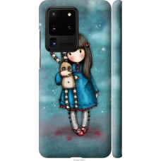 Чохол на Samsung Galaxy S20 Ultra Дівчинка з зайчиком 915m-1831