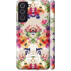 Чохол на Samsung Galaxy S21 FE Квітковий візерунок 1083m-2302