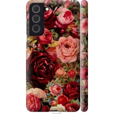 Чохол на Samsung Galaxy S21 FE Квітучі троянди 2701m-2302