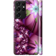 Чохол на Samsung Galaxy S21 Ultra (5G) Квіткова мозаїка 1961m-2116