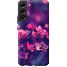 Чохол на Samsung Galaxy S22 Plus Пурпурні квіти 2719u-2495