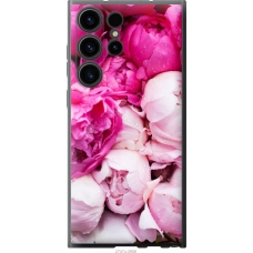 Чохол на Samsung Galaxy S23 Ultra Рожеві півонії 2747u-2906