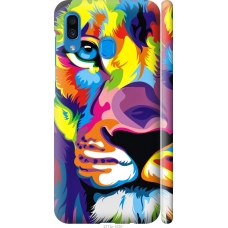 Чохол на Samsung Galaxy A30 2019 A305F Різнобарвний лев 2713m-1670
