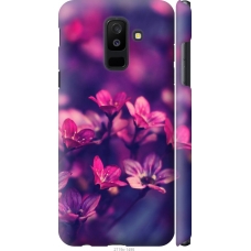 Чохол на Samsung Galaxy A6 Plus 2018 Пурпурні квіти 2719m-1495